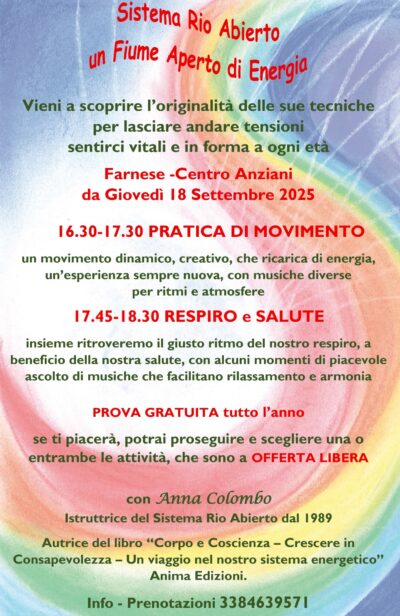 Rio Abierto a Farnese